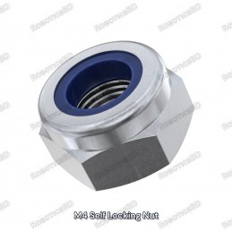 M4 Hex Nylon Self Locking Nut Robotics Bangladesh