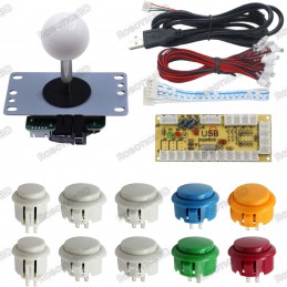 Arcade Game Controller DIY Kit for PC MAME Raspberry Pi Robotics Bangladesh