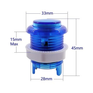 Arcade DIY Kit: 2 Player Controller with LED Buttons & Joystick for PC MAME Raspberry Pi Robotics Bangladesh