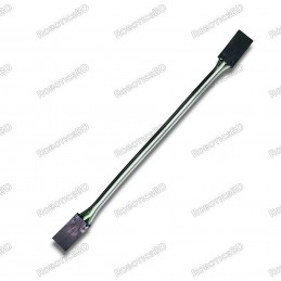 Jumper Wire - 3 pin Ribbon Cable 10cm Robotics Bangladesh