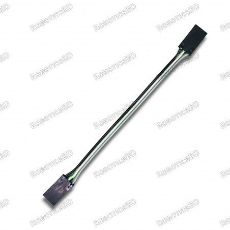 Jumper Wire - 3 pin Ribbon Cable 10cm Robotics Bangladesh
