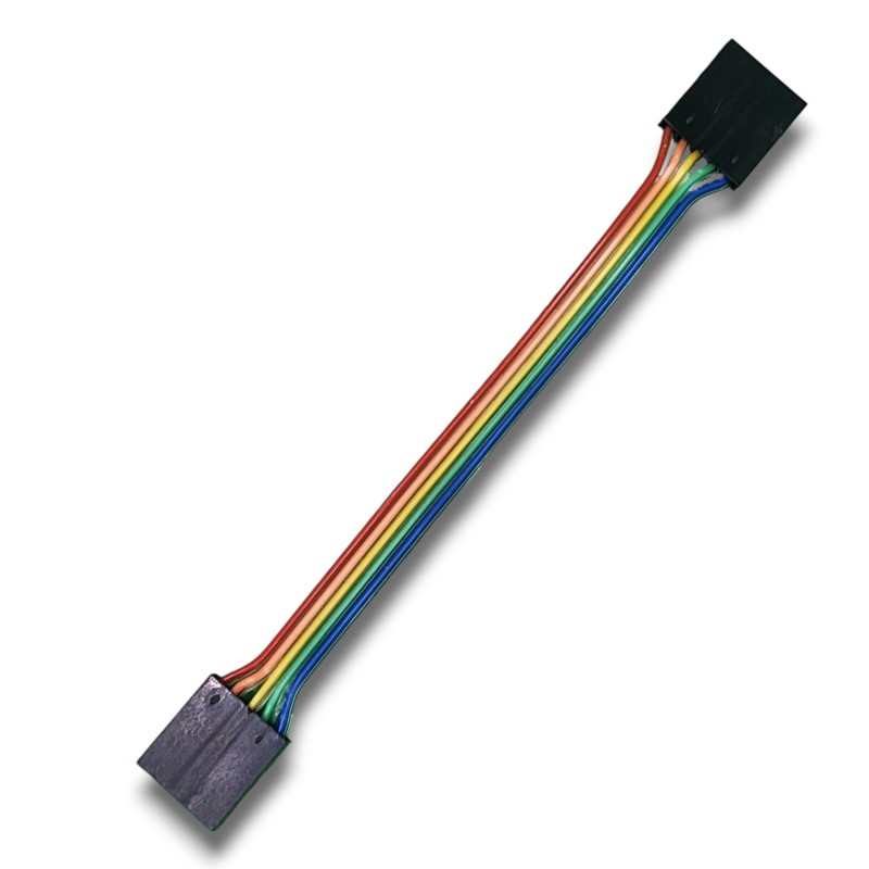 Jumper Wire - 5 pin Ribbon Cable 10cm Robotics Bangladesh
