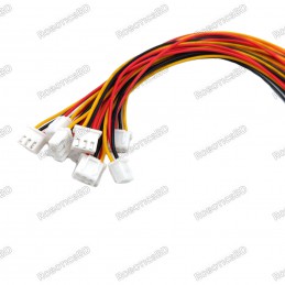 JST XH 2.54 3pin Female Connector Robotics Bangladesh