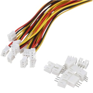 JST XH 2.54 3pin Female Connector Robotics Bangladesh