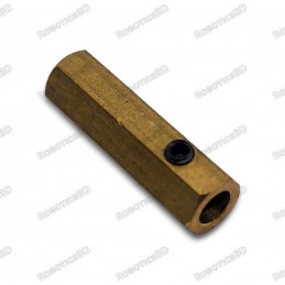 3mm Copper Shaft Coupler Robotics Bangladesh