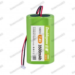 18650 3500mAh 7.4V Li-ion Rechargeable Battery Robotics Bangladesh