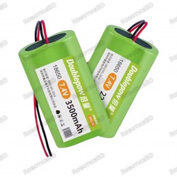 18650 3500mAh 7.4V Li-ion Rechargeable Battery Robotics Bangladesh