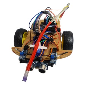 SteerEase Arduino Based Fire Fighting Robot - Plug and Play Robotics Bangladesh