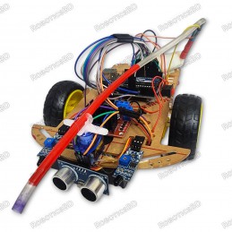 SteerEase Arduino Based Fire Fighting Robot - Plug and Play Robotics Bangladesh