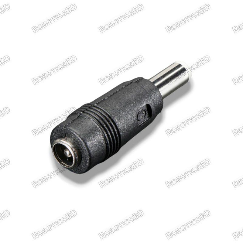 2.1mm to 2.5mm DC Barrel Plug Adapter Robotics Bangladesh 2.1mm to 2.5mm DC Barrel Plug Adapter Robotics Bangladesh