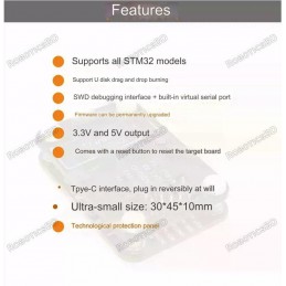ST-LINK V2.1 Emulator Debugger Programmer for STM32 Robotics Bangladesh