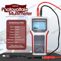 800W Solar Panel Tester, Smart MPPT Open Circuit Voltage Troubleshooting Tool for Solar PV Testing Robotics Bangladesh