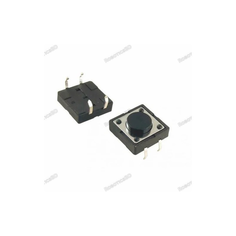 Push Button Switch 4 Pin(12MM*12MM) Robotics Bangladesh Push Button Switch 4 Pin(12MM*12MM) Robotics Bangladesh