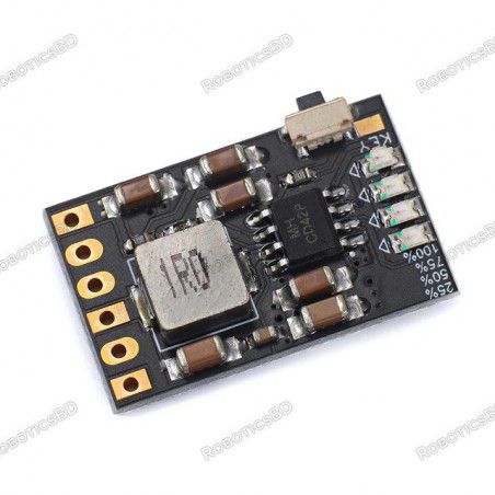 Lithium Battery Boost Charge/Discharge Protection PCB Module 5V 2A Robotics Bangladesh