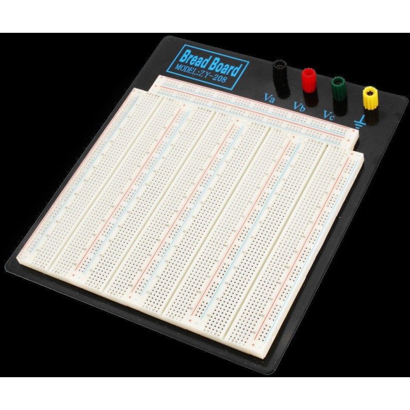 Solderless Breadboard - 3220 Tie Point (ZY-208) Robotics Bangladesh