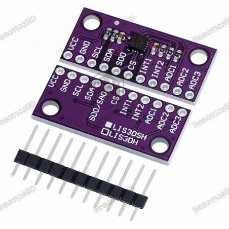 LIS3DSH High Resolution Three Axis Triaxial Accelerometer Module Robotics Bangladesh