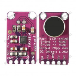 MAX9814 Microphone Amplifier Module Robotics Bangladesh