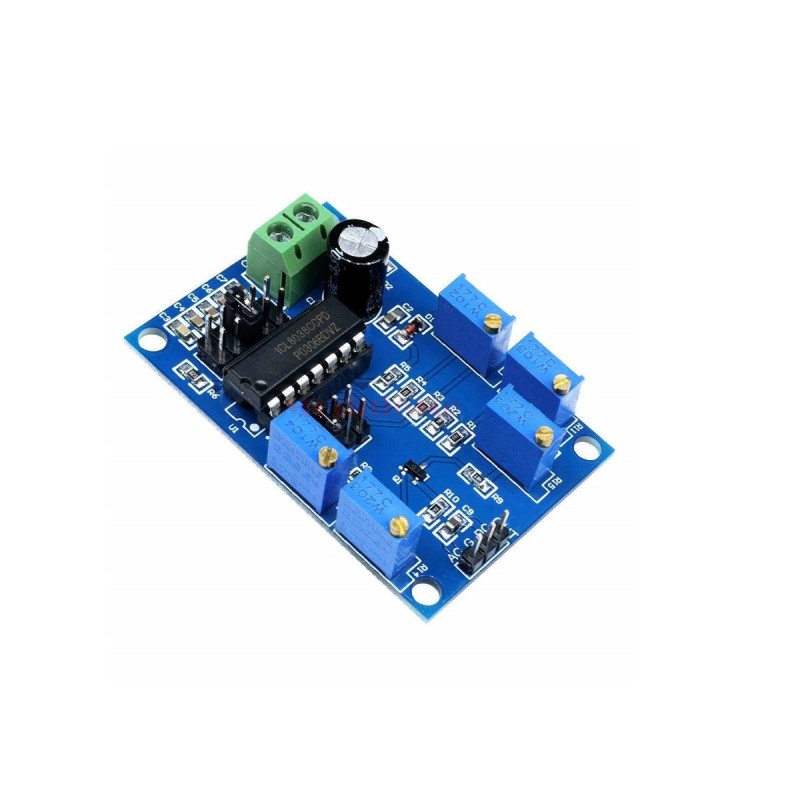 ICL8038 12V to 15V 10Hz-450KHz Triangular/Rectangular/Sine Wave Signal Generator Module Robotics Bangladesh