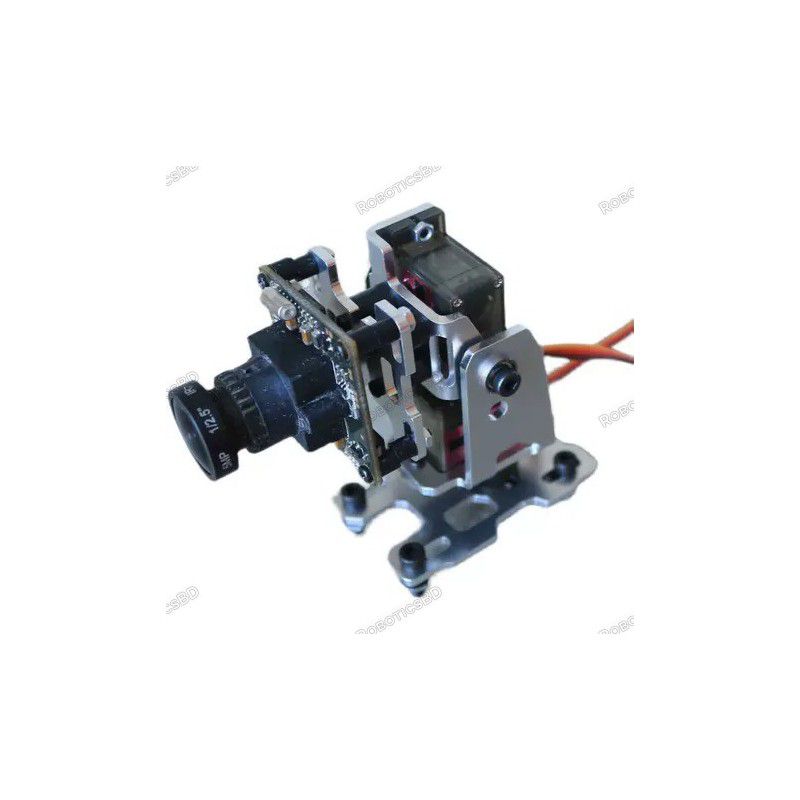 FPV Head Tracker Dual Axis Servo Gimbal Bracket Robotics Bangladesh FPV Head Tracker Dual Axis Servo Gimbal Bracket Robotics Bangladesh