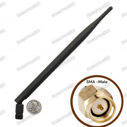 2.4GHz Duck Antenna SMA - 7.75 inch Male Robotics Bangladesh
