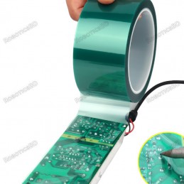 PET Green High Temperature Resistant Tape 40mm Wide 33m Long for PCB Circuit Board Robotics Bangladesh