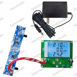 Ultrasonic oxygen sensor OCS-3F with LCD and Power Supply Robotics Bangladesh