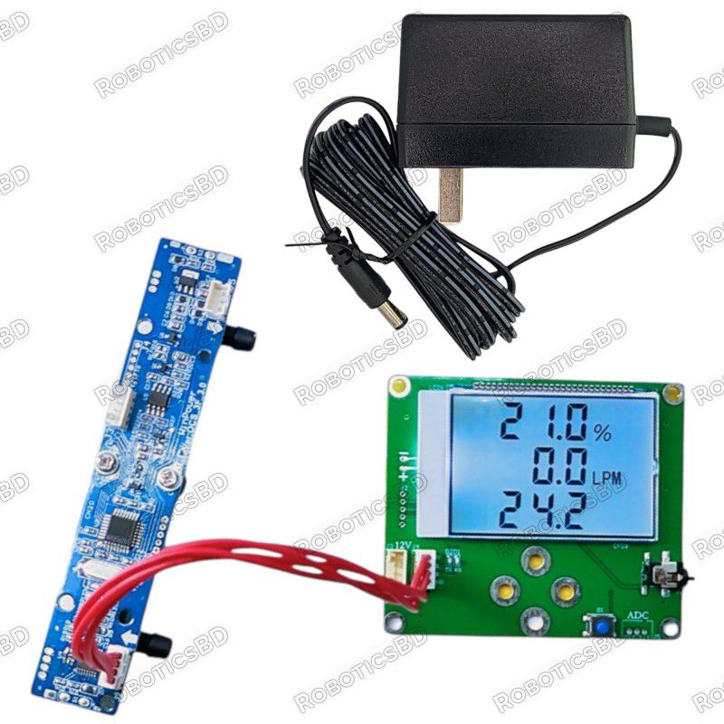 Ultrasonic oxygen sensor OCS-3F with LCD and Power Supply Robotics Bangladesh Ultrasonic oxygen sensor OCS-3F with LCD and Power Supply Robotics Bangladesh