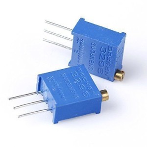 W101 Through Hole Trimmer Potentiometer Variable Trim Pot Resistor 100 Ohms Robotics Bangladesh