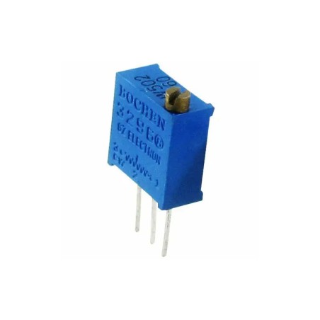 W101 Through Hole Trimmer Potentiometer Variable Trim Pot Resistor 100 Ohms Robotics Bangladesh