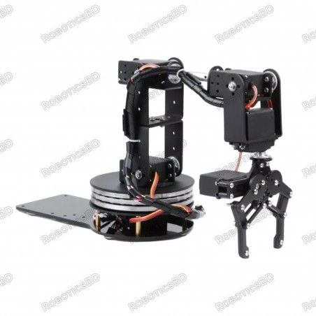 6 DOF Metal Alloy Robot Arm Manipulator Robotics Bangladesh