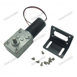 A58SW31ZY 12V 80 RPM High Torque Worm Geared Reversed Self Locking Motor Robotics Bangladesh