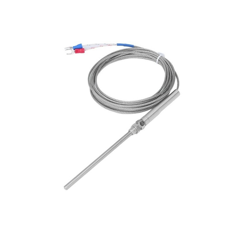 K Type Thermocouple Temperature Sensor 100mm Probe 0‑400℃ Robotics Bangladesh