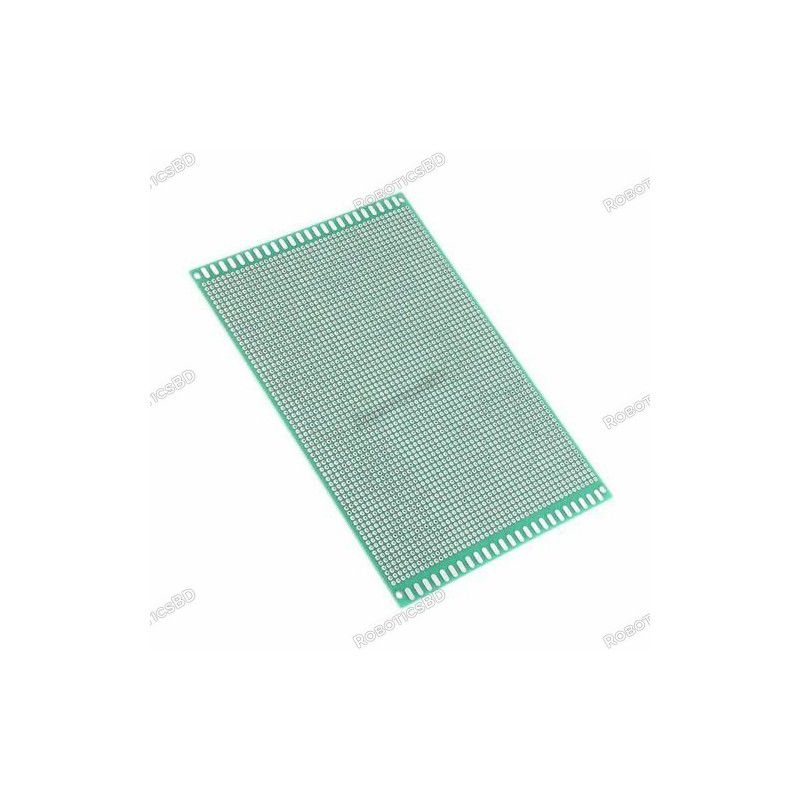 Double Sided FR-4 PCB Prototype Board 10x22cm Robotics Bangladesh Double Sided FR-4 PCB Prototype Board 10x22cm Robotics Bangladesh