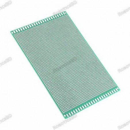 Double Sided FR-4 PCB Prototype Board 10x22cm Robotics Bangladesh