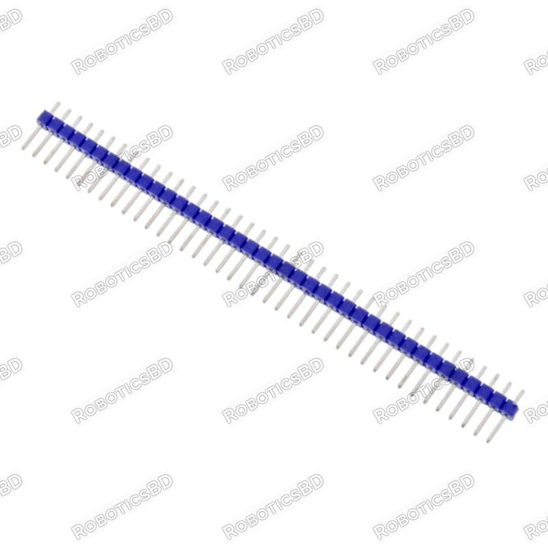 Male Pin Header Single Row 2.54mm Pitch - Blue Robotics Bangladesh Male Pin Header Single Row 2.54mm Pitch - Blue Robotics Bangladesh