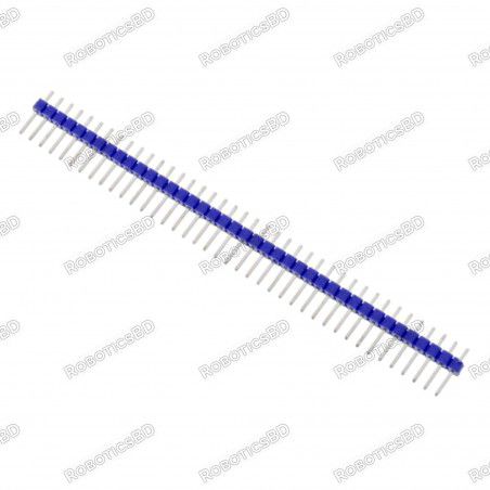 Male Pin Header Single Row 2.54mm Pitch - Blue Robotics Bangladesh