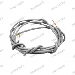 1 Meter Electrical Flexible Cable/ Wire - White Robotics Bangladesh