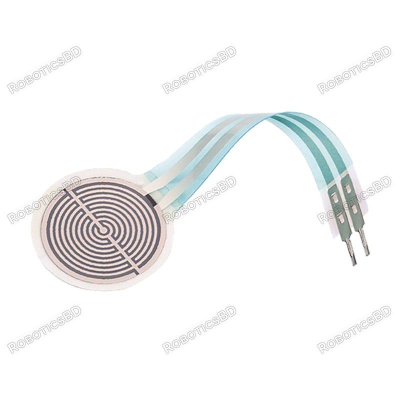 Force Sensing Resistor Flexible Thin Pressure Sensor RP-C18.3-LT 20g-6kg 18.3mm Robotics Bangladesh Force Sensing Resistor Flexible Thin Pressure Sensor RP-C18.3-LT 20g-6kg 18.3mm Robotics Bangladesh