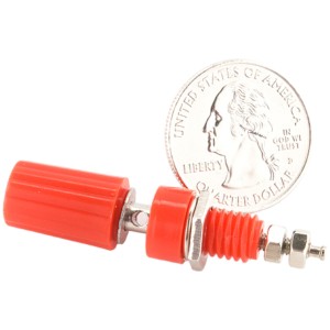 Panel Mount Banana Jack - Red Robotics Bangladesh