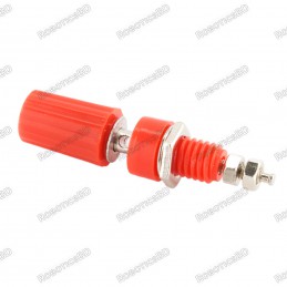 Panel Mount Banana Jack - Red Robotics Bangladesh