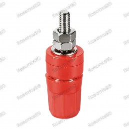 Banana Jack Binding Post - 20A Panel Mount Red Robotics Bangladesh