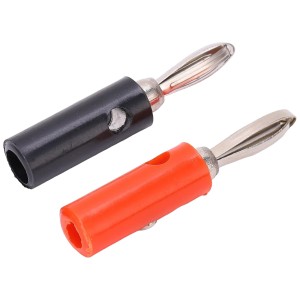 Banana Male Plug Connector - Red Robotics Bangladesh