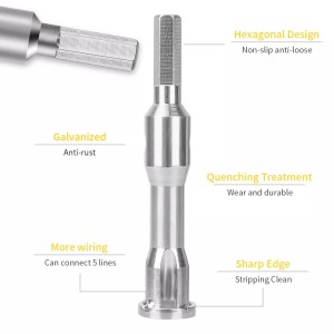 Wire Twisting Stripping Tool Drill Driver Robotics Bangladesh