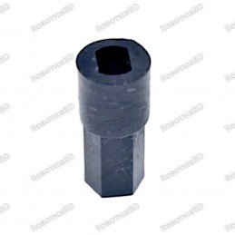 Mecanum Wheel TT Motor Shaft Coupler - 6mm Robotics Bangladesh