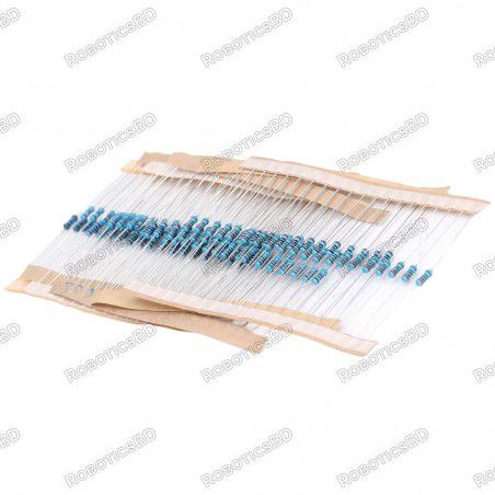 10k ohm 1/4w Carbon Film Resistor - Pack of 10 Robotics Bangladesh