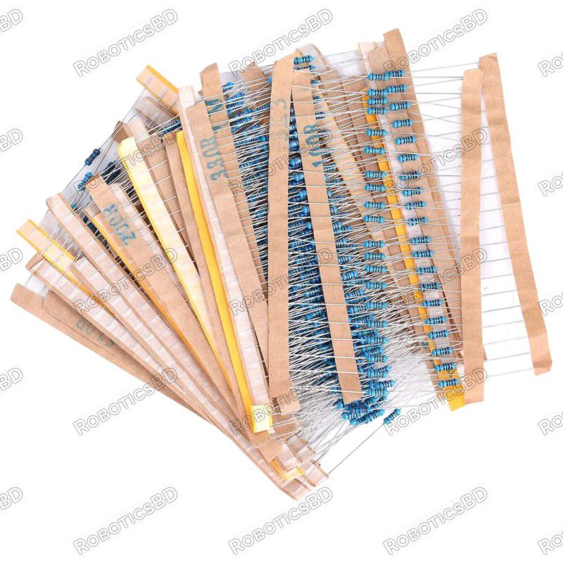 2.2k ohm 1/4w Carbon Film Resistor - Pack of 10 Robotics Bangladesh 2.2k ohm 1/4w Carbon Film Resistor - Pack of 10 Robotics Bangladesh
