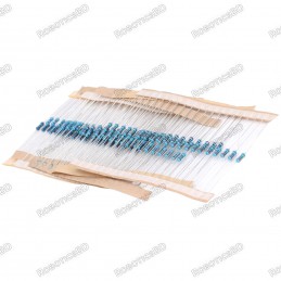 330 ohm 1/4w Carbon Film Resistor - Pack of 10 Robotics Bangladesh