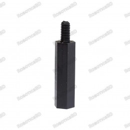M3x20+6 Nylon Hex Spacer Standoff Male - Female Robotics Bangladesh