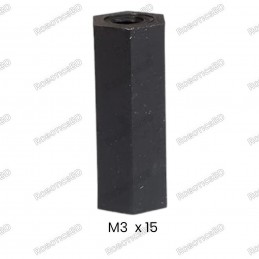 M3x15 Nylon Hex Spacer Standoff Female - Female Robotics Bangladesh
