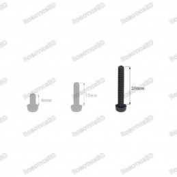 M3x20 Screw Nylon Plastic Robotics Bangladesh